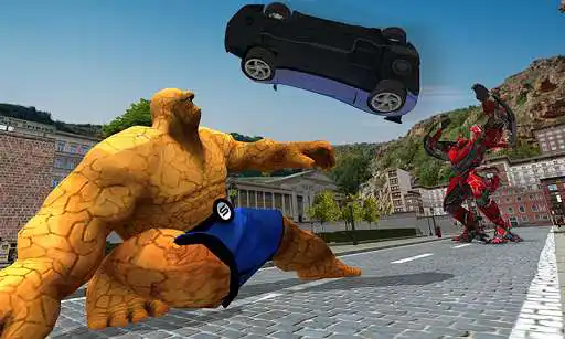 Play Incredible Grand Hero Monster: City Robot War