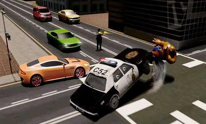 Play Incredible Grand Hero Monster: City Robot War