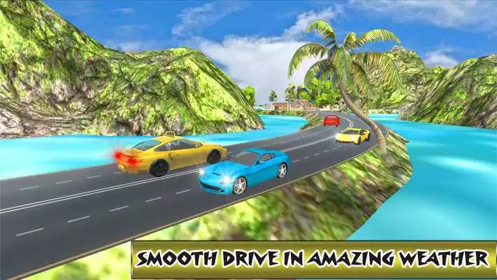 Play Incredible Hill Taxi Drive: Modern Taxi Driver