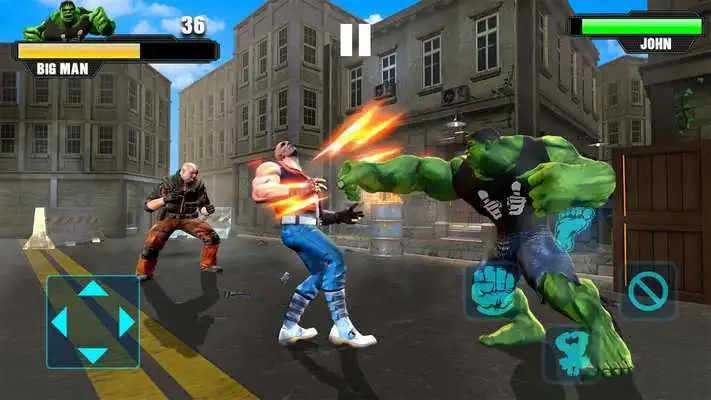 Play Incredible Monster BigMan Hero Fighting Game 2018