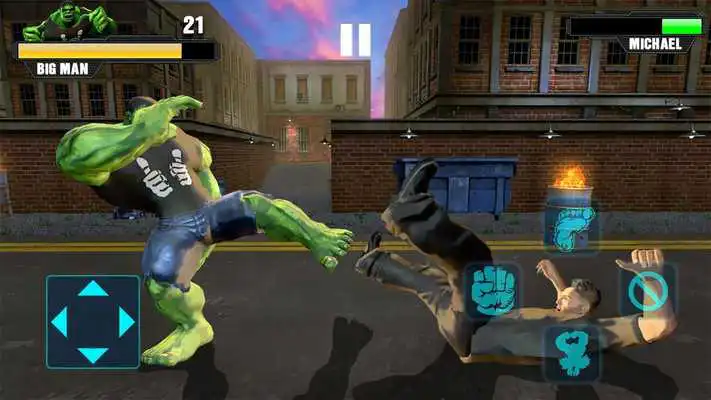 Play Incredible Monster BigMan Hero Fighting Game 2018