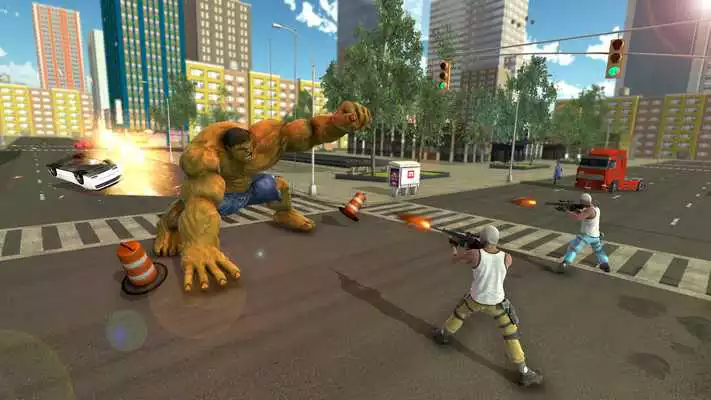 Play Incredible Monster City Battle  and enjoy Incredible Monster City Battle with UptoPlay