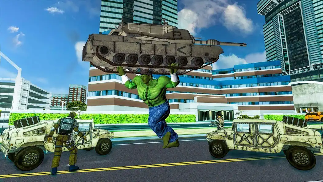 Play Incredible Monster Hero Game as an online game Incredible Monster Hero Game with UptoPlay