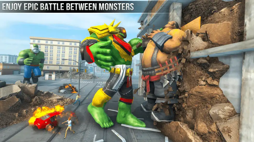 Play Incredible Monster Hero: Miami as an online game Incredible Monster Hero: Miami with UptoPlay