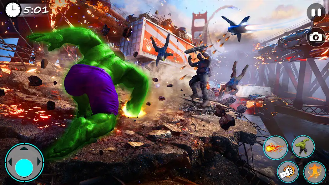 Play Incredible Monster Muscle Hero  and enjoy Incredible Monster Muscle Hero with UptoPlay
