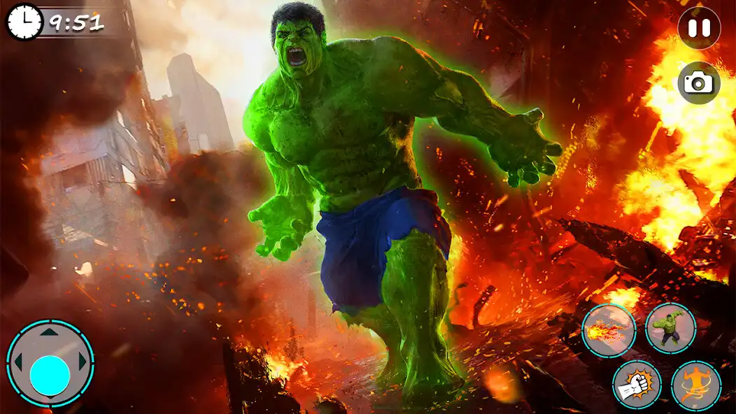 Play Incredible Monster Muscle Hero as an online game Incredible Monster Muscle Hero with UptoPlay