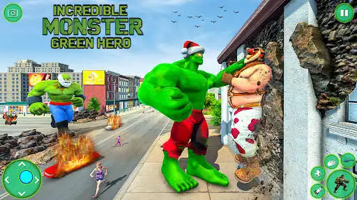 Play Incredible Monster Superhero as an online game Incredible Monster Superhero with UptoPlay