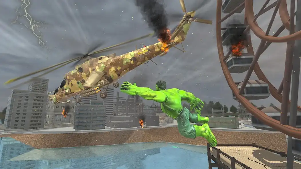 Play Incredible Muscle Superhero 3D as an online game Incredible Muscle Superhero 3D with UptoPlay