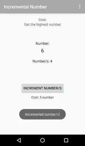Play APK Incremental Number  and enjoy Incremental Number with UptoPlay app.com.jeroenkappe.incrementalnumber