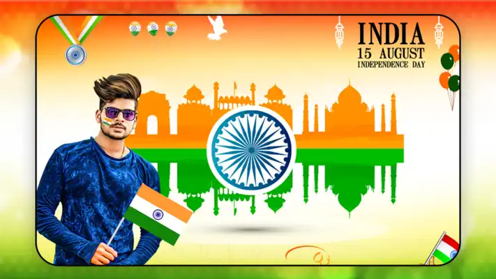 Play Independence Day Photo Frame 2019