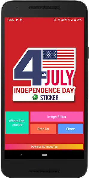 Play Independence Day USA - Sticker  photo editor  and enjoy Independence Day USA - Sticker  photo editor with UptoPlay