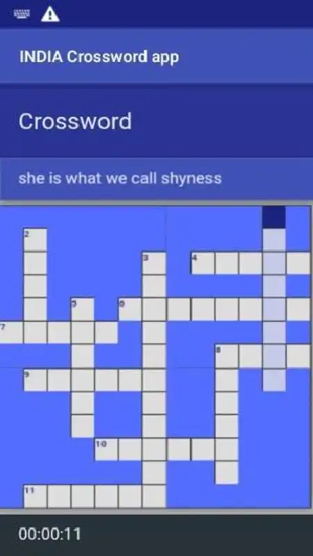 Play INDIA crossword App