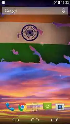 Play India Flag Live Wallpaper