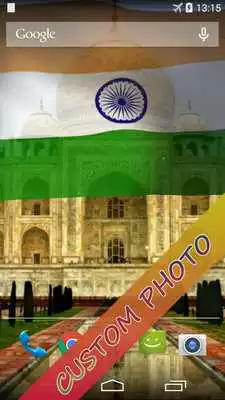 Play India Flag Live Wallpaper