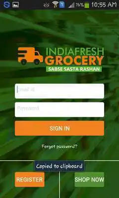 Play IndiaFreshGrocery