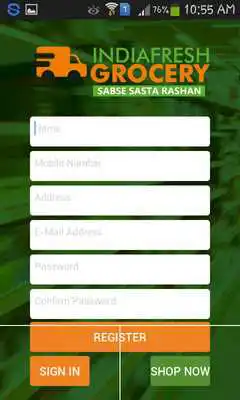Play IndiaFreshGrocery
