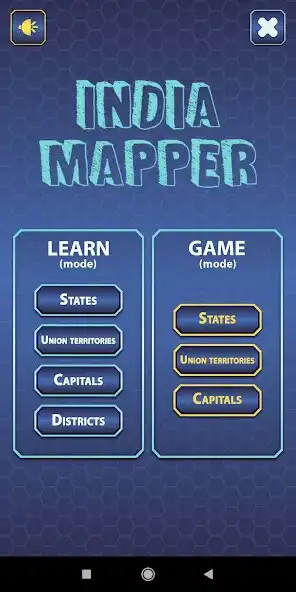 Play India Mapper-(India Map Game)  and enjoy India Mapper-(India Map Game) with UptoPlay