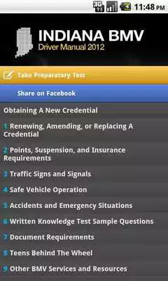 Play Indiana Driver Manual Free