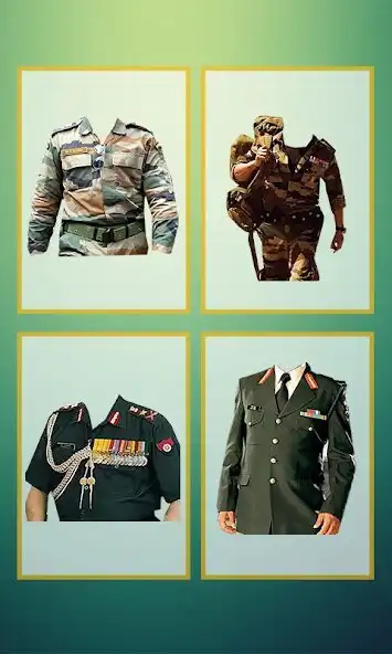 Play Indian Army Photo Uniform Editor - Army Suit maker