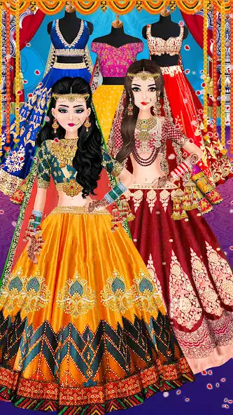 Play Indian Bridal Girl Dress up as an online game Indian Bridal Girl Dress up with UptoPlay