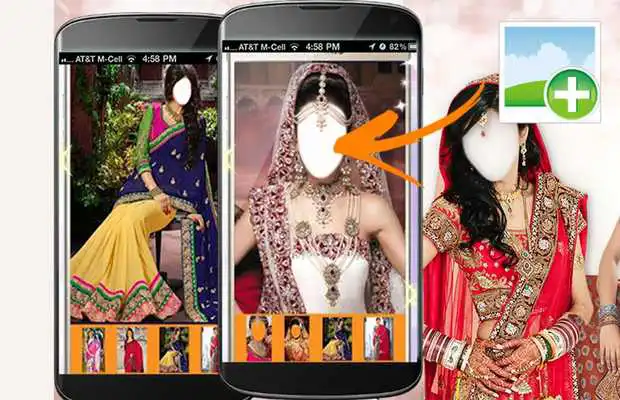 Play Indian Bride and Groom Photo Editing