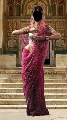 Play Indian Bride Dress Photo Frames