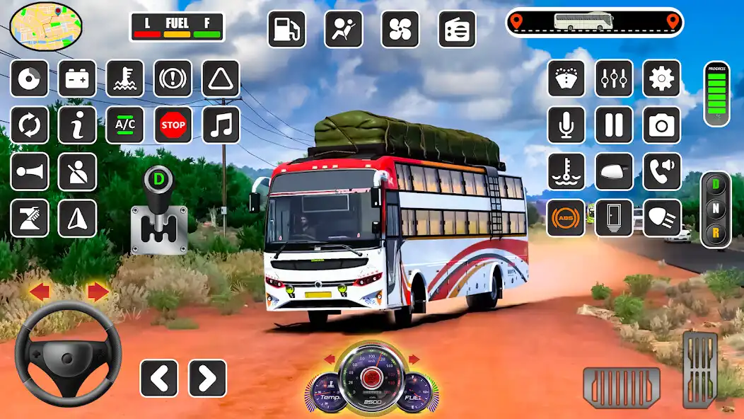 Play Indian Bus Offroad Bus Games as an online game Indian Bus Offroad Bus Games with UptoPlay