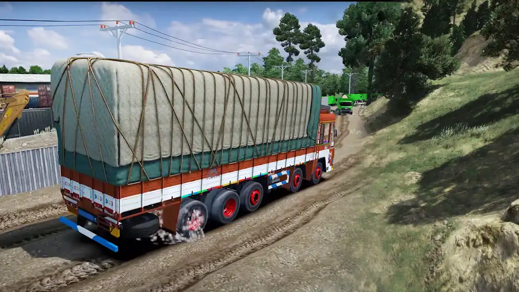 Play Indian Cargo Truck Driving 3D as an online game Indian Cargo Truck Driving 3D with UptoPlay