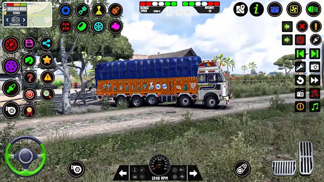 Play Indian Cargo Truck: Euro Truck as an online game Indian Cargo Truck: Euro Truck with UptoPlay