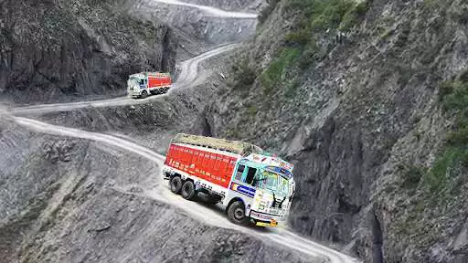 Play Indian Cargo Truck Simulator as an online game Indian Cargo Truck Simulator with UptoPlay