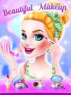 Play Indian Cheerleader Makeup Girl