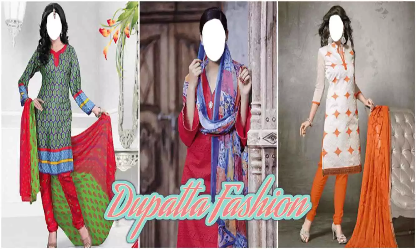 Play Indian Dupatta Fashion Photo Editor