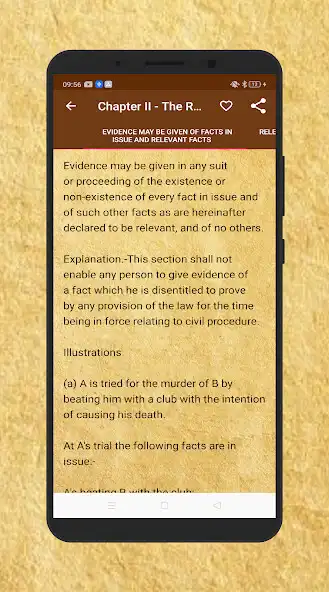 Play Indian Evidence Act 1872 in English as an online game Indian Evidence Act 1872 in English with UptoPlay