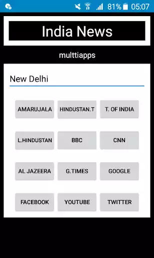 Play India News - हिंदी समाचार as an online game India News - हिंदी समाचार with UptoPlay