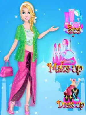 Play Indian Fashion Doll salon