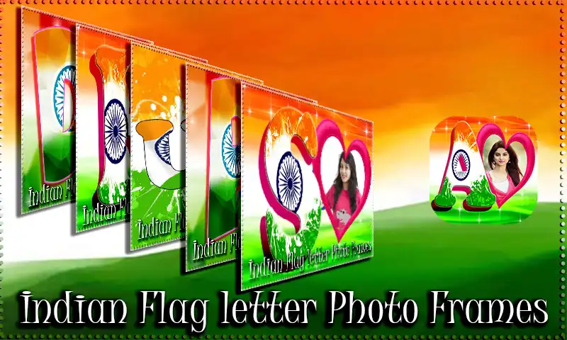 Play Indian Flag Letter Photo Frames  and enjoy Indian Flag Letter Photo Frames with UptoPlay