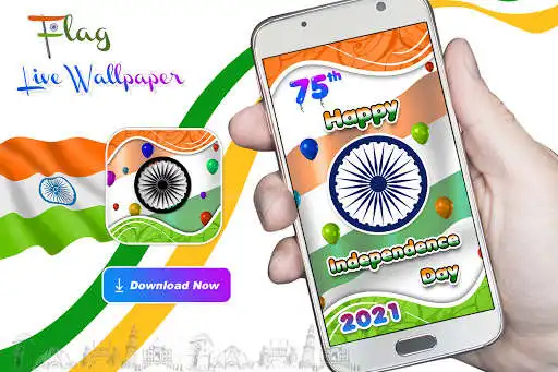 Play Indian Flag Live Wallpaper - Independence Day  and enjoy Indian Flag Live Wallpaper - Independence Day with UptoPlay
