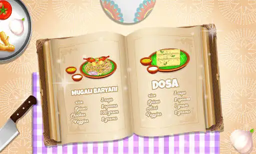 Play Indian Food Diary Masala Cooking: Chef Restaurant  and enjoy Indian Food Diary Masala Cooking: Chef Restaurant with UptoPlay