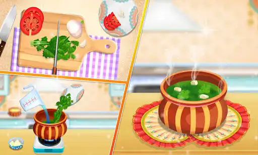 Play Indian Food Diary Masala Cooking: Chef Restaurant as an online game Indian Food Diary Masala Cooking: Chef Restaurant with UptoPlay