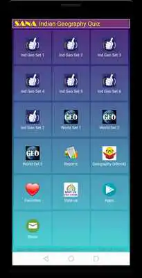 Play Indian Geography (English  Hindi)