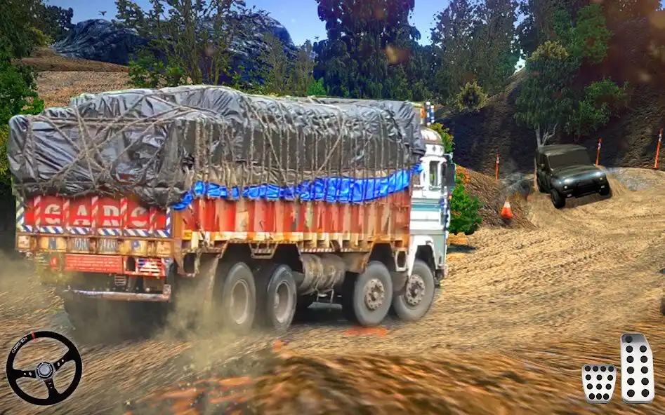 Play Indian Heavy Cargo Truck Game as an online game Indian Heavy Cargo Truck Game with UptoPlay