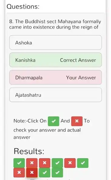 Play Indian History Mock test app f as an online game Indian History Mock test app f with UptoPlay