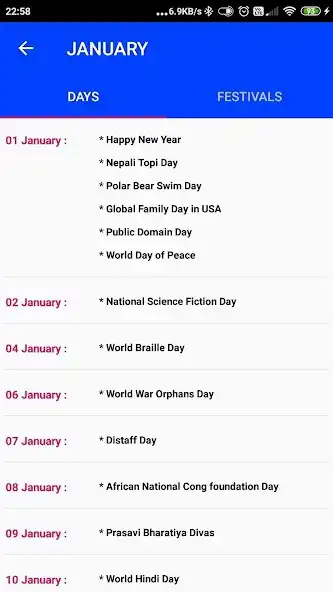 Play Indian Important Days  Dates  as an online game Indian Important Days  Dates  with UptoPlay