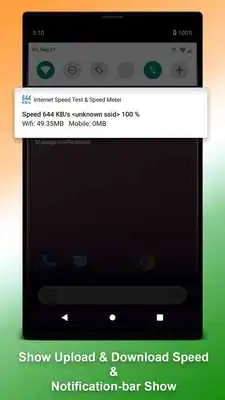 Play Indian Internet Speed Meter  Speed Testing