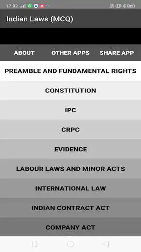 Play Indian Laws MCQ and enjoy Indian Laws MCQ with UptoPlay Play Indian Laws MCQ and enjoy Indian Laws MCQ with UptoPlay