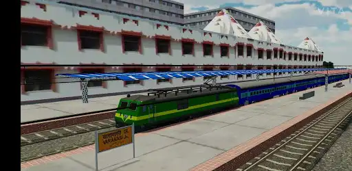 Play Indian Loco Pilot: Train Simulator  and enjoy Indian Loco Pilot: Train Simulator with UptoPlay