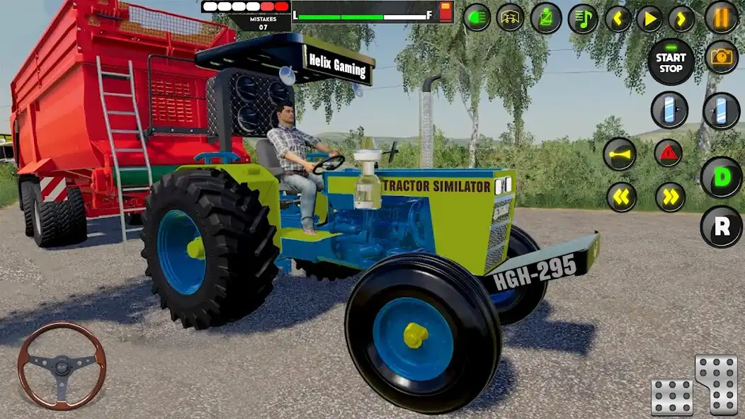 Play Indian Lorry Tractor Simulator as an online game Indian Lorry Tractor Simulator with UptoPlay