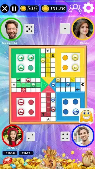 Play Indian Ludo Board Game as an online game Indian Ludo Board Game with UptoPlay