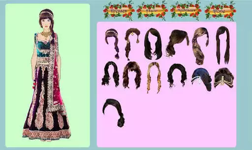 Play Indian magical girl dress up as an online game Indian magical girl dress up with UptoPlay