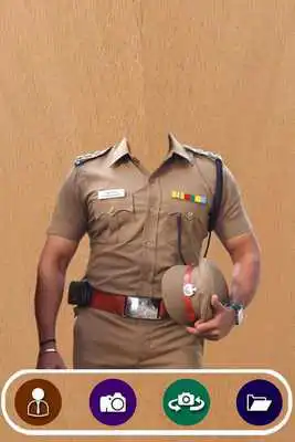 Play Indian Police Suit Photo Maker